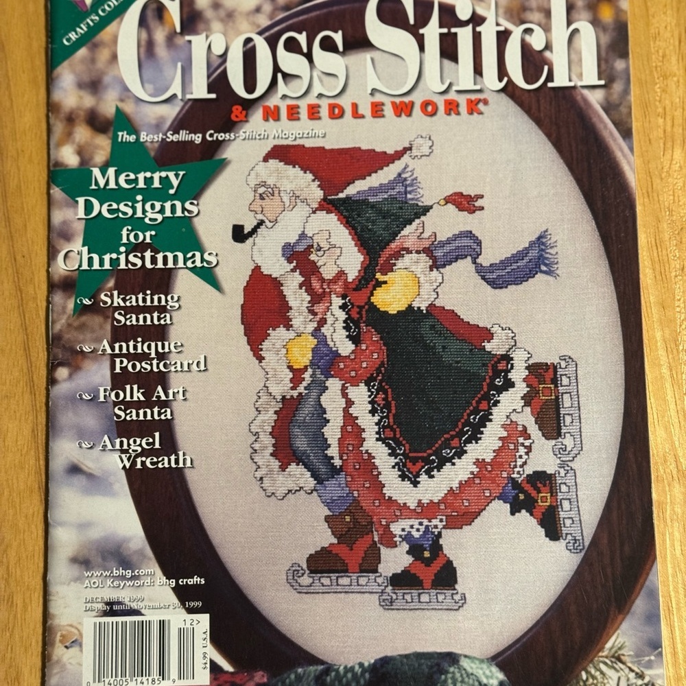 Cross Stitch & Needlework Magazine December 1999‎